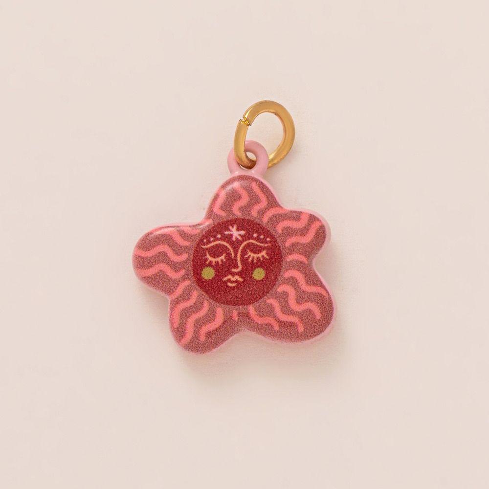 DIY Pendant Charms Colorful Hand-Drawn Necklace Making Connector New Jewelry Charms Charms Making