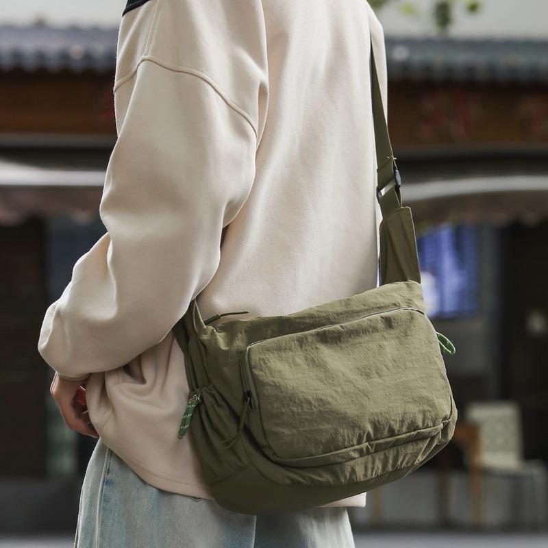 Мужская модная сумка через плечо, сумка для студента, повседневная сумка почтальона, женская вместительная простая спортивная сумка через плечо.