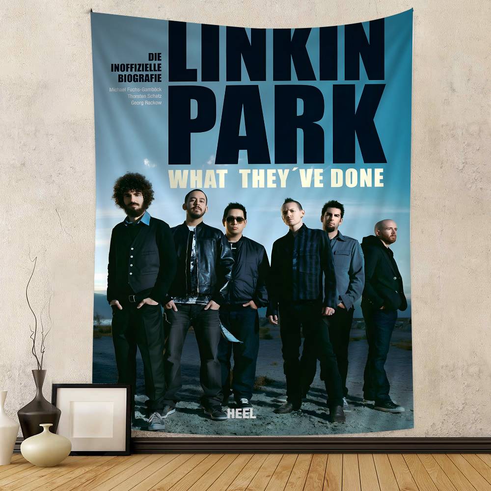 Rock And Roll Band LLinkinS PPark Large Wall Tapestry Indian Buddha Wall Decoration Witchcraft Bohemian Hippie Wall Art Decor
