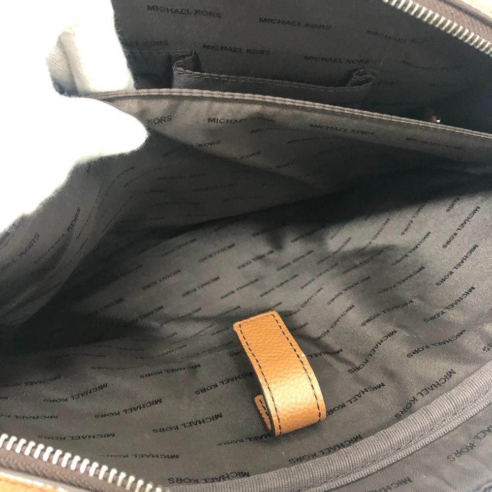 Michael Kors Сумка с логотипом 2WAY Портфель Сумка для документов Деловая сумка Кожаная Коричневая