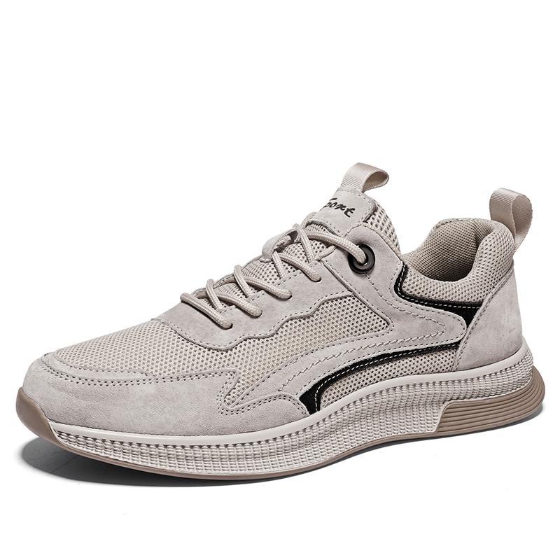 Новая мужская обувь на толстой подошве, нескользящая, повседневная, для ходьбы, мужская, для ежедневного отдыха, модная, универсальная спортивная обувь, дышащие кроссовки для мужчин