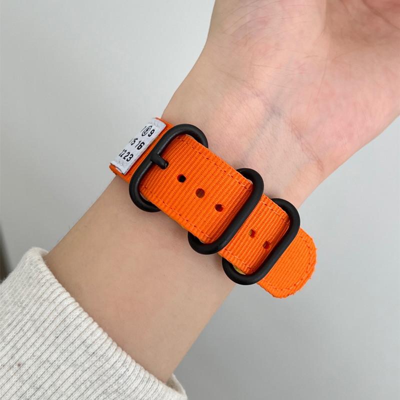 Ремешок для часов из плетеного нейлона для Apple Watch 6 7 8 9 41 мм 40 мм 44 мм 45 мм ремешок для iwatch Ultra/Ultra2 49 мм ремешок для запястья нейлоновый ремешок для часов