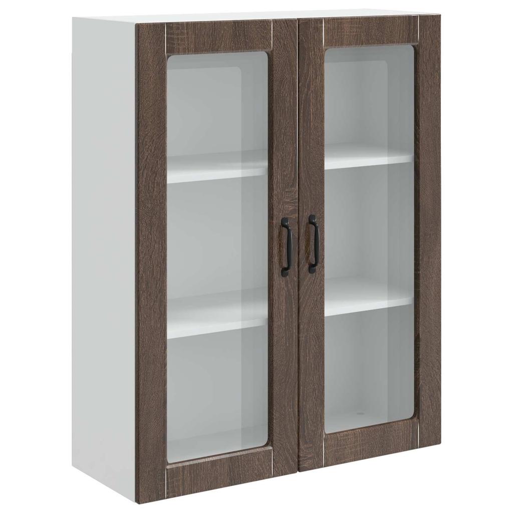 Dishwasher Front Panel Kalmar Brown Oak Effect 80 x 31 x 100 cm