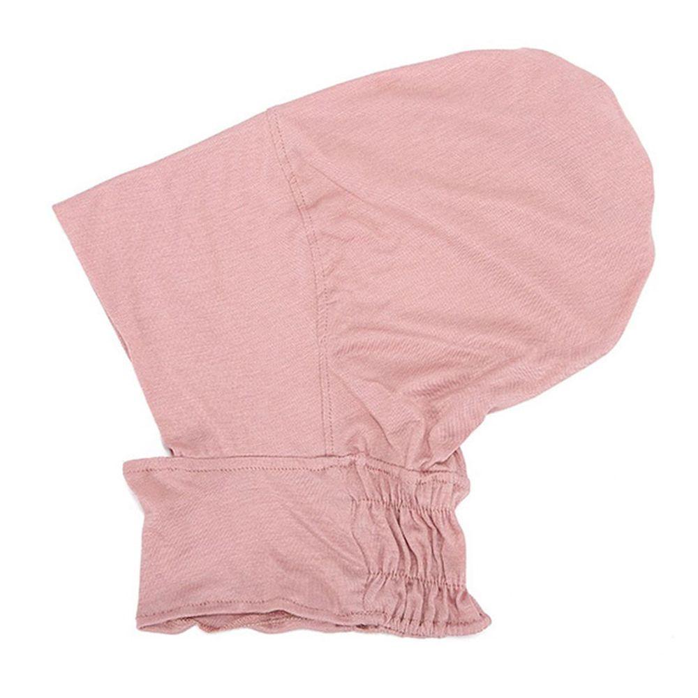 Элегантный исламский внутренний колпак, однотонный мусульманский подшлемник, тюрбан, женский хиджаб, головные платки