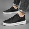 Genuine Leather Board Shoes Brand Designer Style Fashion Street Daily Leisure Business Party High Quality Adult Shoes Sports