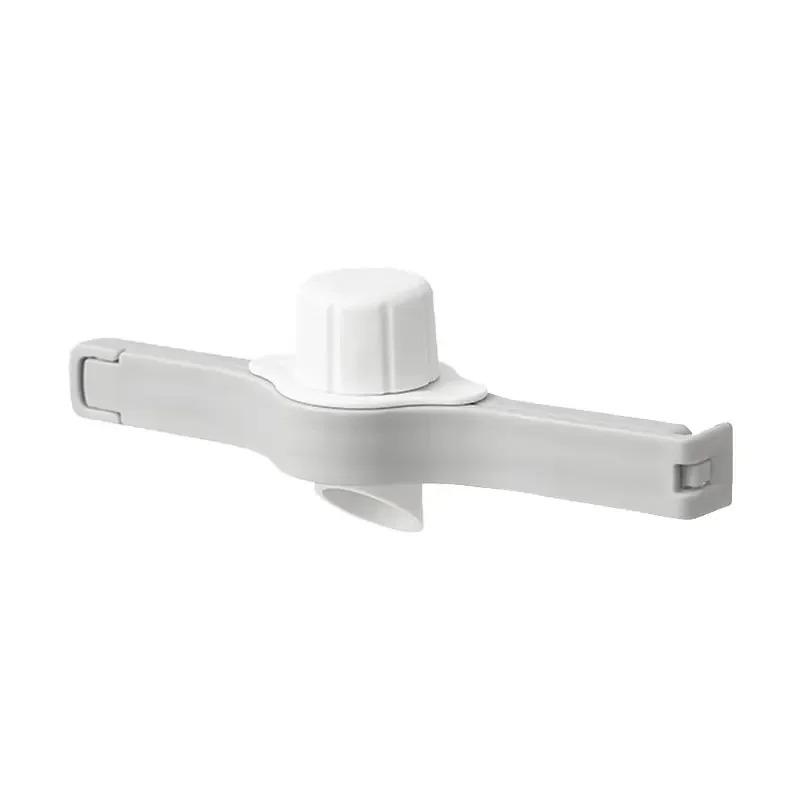 Screw Cap Sealing Clip Kitchen Seasoning Bag Milk Powder Salt Bag Sealing Clip Reuseable Snack Food Dispenser Nozzle with Lid