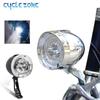 3 LED Vintage Bicycle Front Light USB Rechargeable Headlight MTB Flashlight Retro Design Cycling HeadLamp for Night Riding