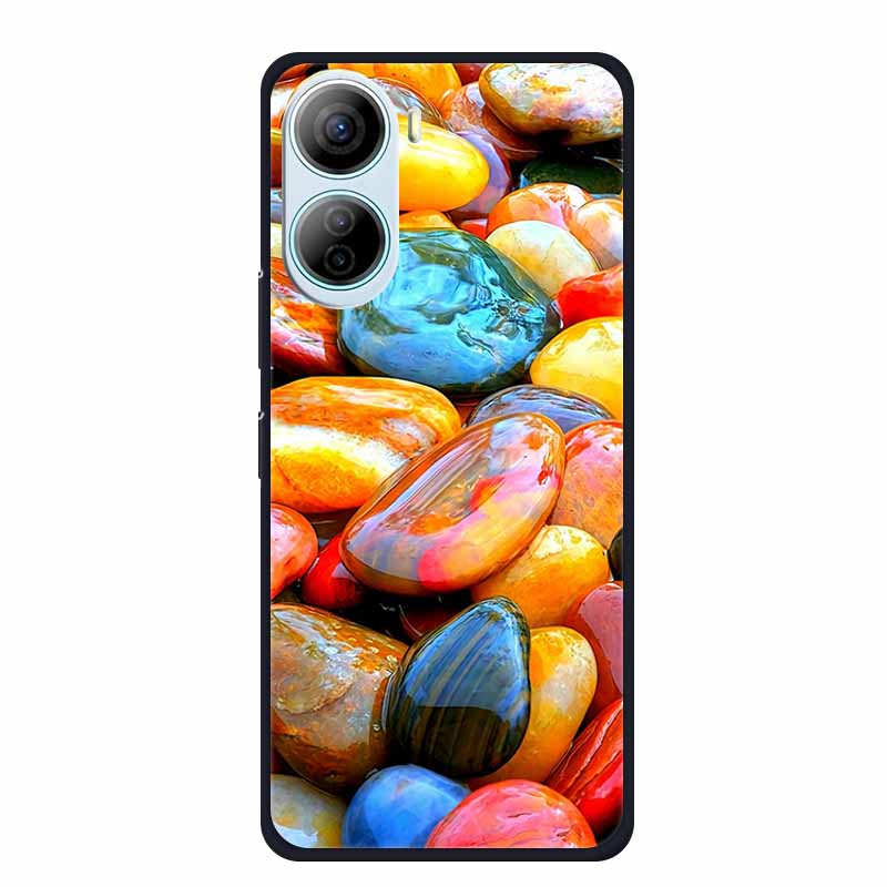 Чехол для ZTE Libero 5G IV Животные Силиконовый ТПУ Задняя крышка Мягкие чехлы для телефона для ZTE LiberoIV 5GA302 Защитный Волк Крутой Новый чехол