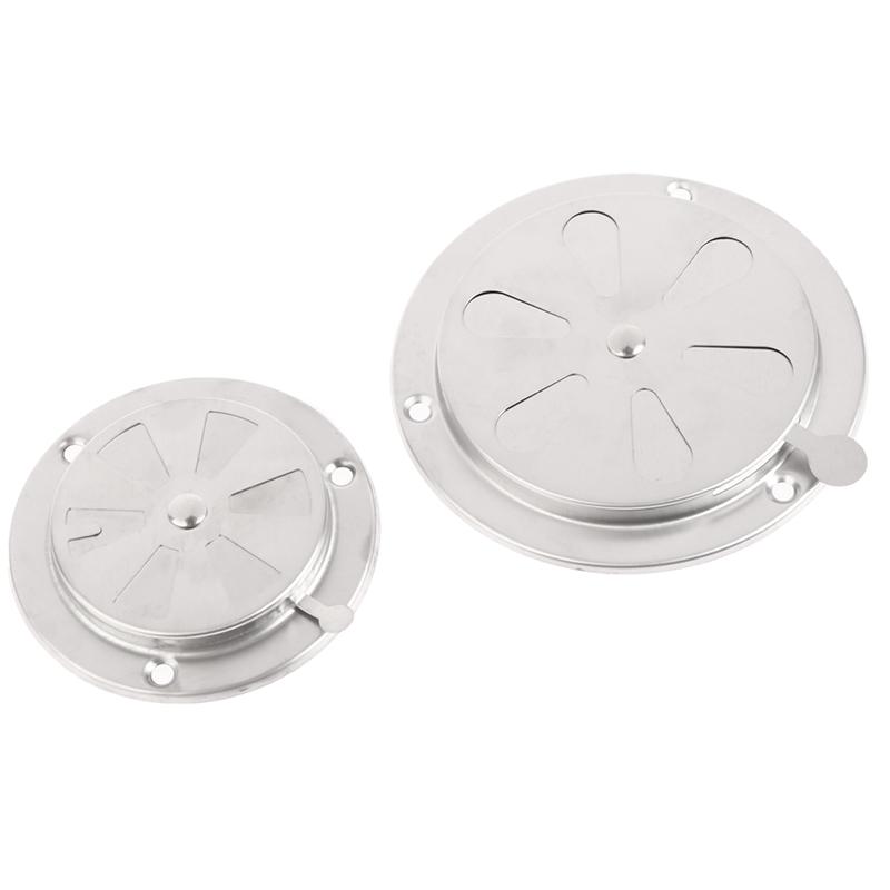 Регулируемая вентиляционная решетка 95/125 мм, круглые вентиляционные решетки, крышка для барбекю, гриль для курильщика, вытяжная вентиляционная печь