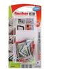 Chevilles duopower 6x30 avec crochet - FISCHER - Blister de 6