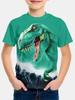 Kids Boys T-shirt Cool Jurassic World Dinosaur T Shirt Boy Clothes Summer Short Sleeve Tee Shirts Children Clothing Girls Tops