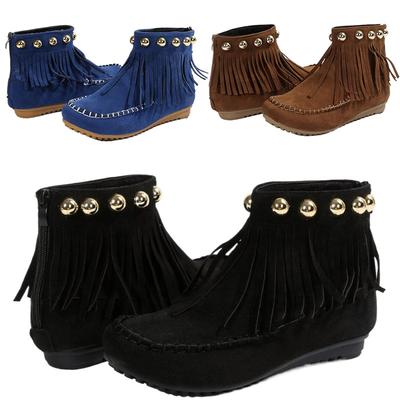 Женские ботильоны короткие трендовые с шипами ковбойские вестерн New Rock панк на плоской подошве стильные больших размеров предлагают ботильоны для современных
