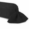 Bolster Cover - BLACK - 100% Cotton - 45x185 Cm - Treated Fabric - Wear Resistance