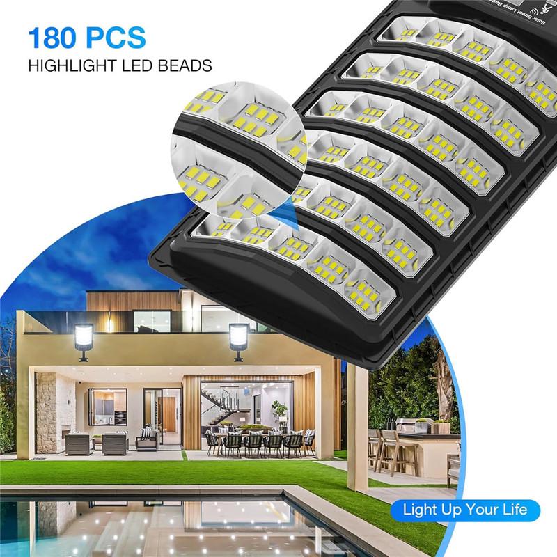 Уличный солнечный фонарь для улицы, от заката до рассвета, солнечные фонари 5000 мАч, уличные, с пультом дистанционного управления, солнечные фонари для парковки, для двора