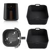 Силиконовая форма для аэрофритюрницы 17 см - Совместима с Philips HD9252/9200/9255, 4-5 л, антипригарные кухонные аксессуары, форма для выпечки, противень