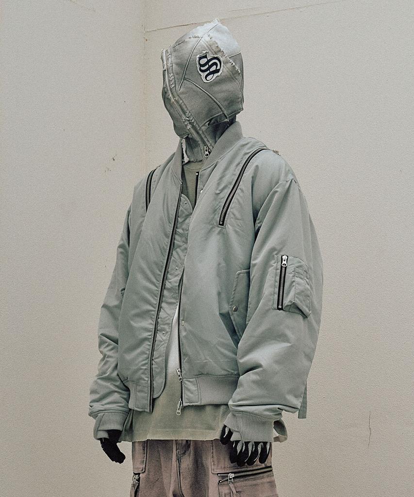 Schism Inducing Zip Bomber Gray