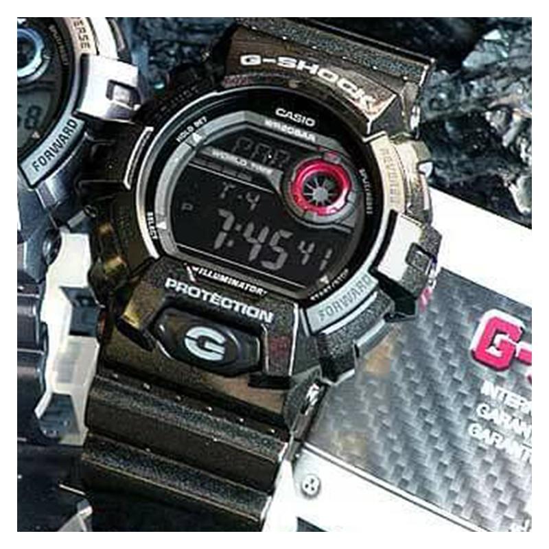 Casio Серия DIGITAL-Диск Классический Яркий Маленький Безель Металлический Водонепроницаемый и Ударопрочный Механизм Кварцевый Механизм Японские и Корейские Часы G-8900SH-1