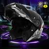 Motorcycle Helmet Men's Face Lifting Helmet Four Seasons General Motorcycle Winter Warm Women's Electric Car Helmet