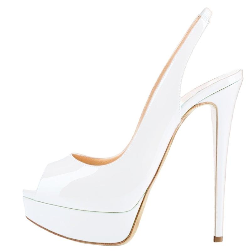 Женские босоножки сексуальные 14 см супер высокие каблуки с открытым носком на платформе босоножки гладиаторские вечерние платья красные свадебные туфли обувь