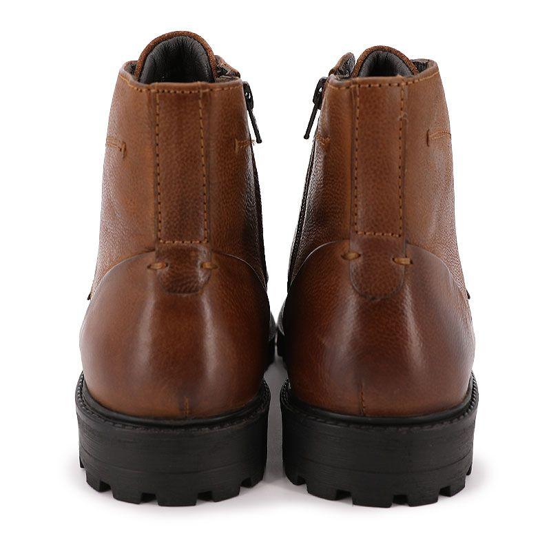 DEELUXE 74 мужские черные ботильоны на шнуровке