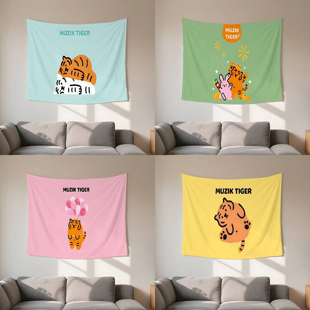 MMUZIKS TTIGERS Tapestry Customizable Tapestries Of Various Styleswall Hangings Celebrity Photo Printingwall Hangings