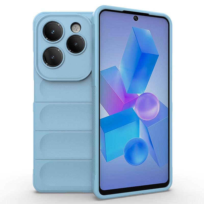 Shockproof Case For Infinix Hot 40 Pro Note 30 Smart 8 4G Cover Liquid Silicone Back Coque for Tecno Spark 20 20C GO 2024 Fundas