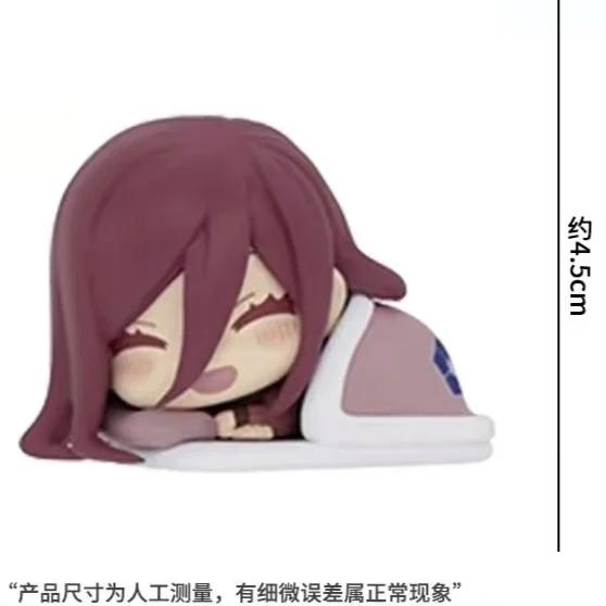 BLUE LOCK Action Figure Sleep Gacha Cute Cartoon Ornament Bachira Meguru Nagi Seishiro Chigiri Hyoma Isagi Yoichi Model Toy