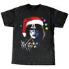 Новая винтажная рождественская футболка Ace Frehley Подарок для фанатов Унисекс S-5XL Рубашка DO280 Унисекс Футболка