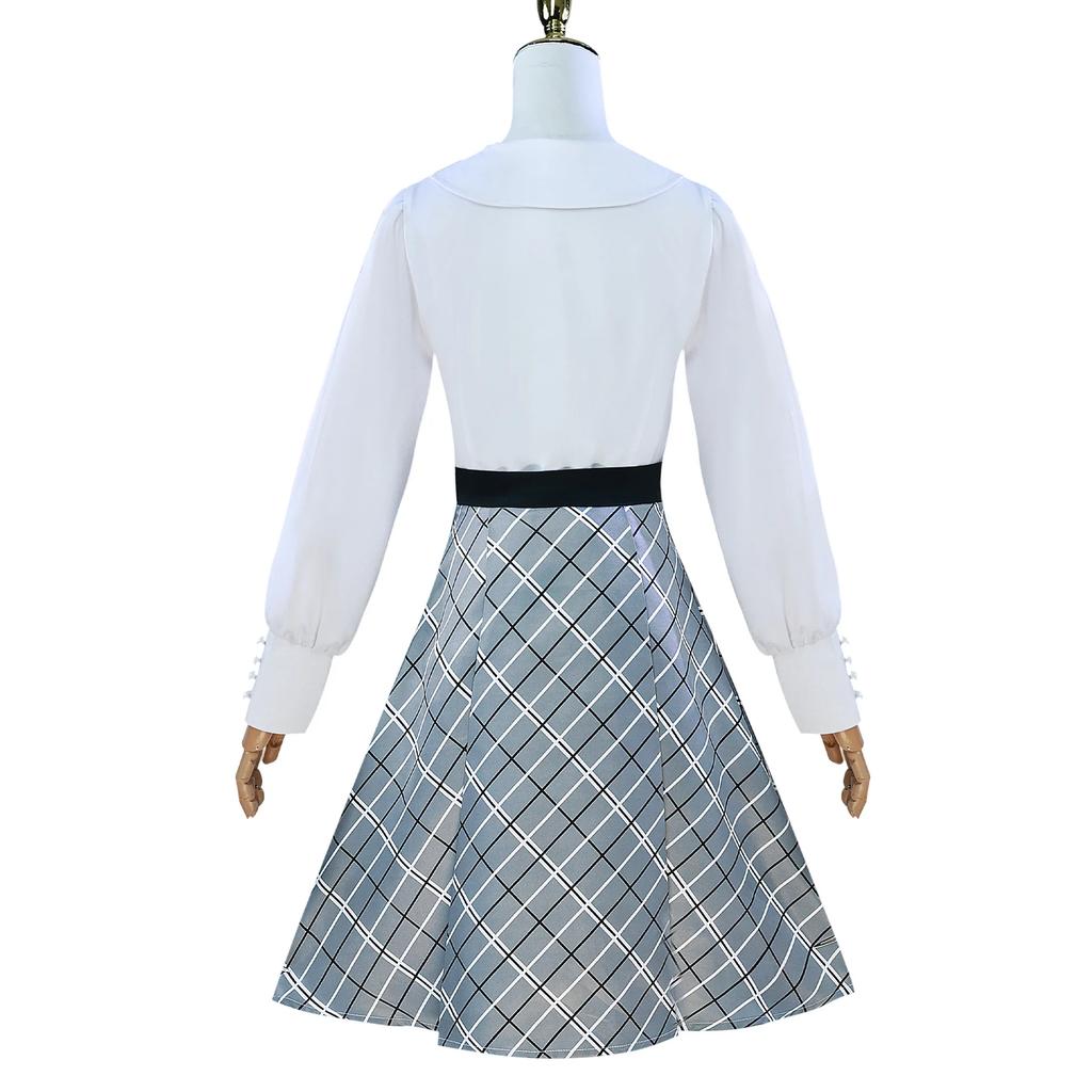 Тогава Сакико Саки Косплей Костюм Mygo Bang Dream Ave Mujica Повседневная Одежда Платье Юбка Комплект Хэллоуин Рождество
