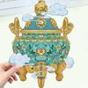 Коллекция 3D наклеек с пейзажами: Дизайн DIY-домика, Прозрачные ПЭТ-наклейки для снятия стресса