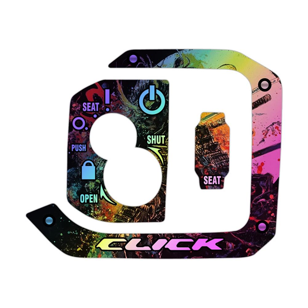 Крышка зажигания мотоцикла, светоотражающие наклейки, наклейка на отверстие для ключа мотоцикла, аксессуары для Honda Click 125i CLICK 125 i v2