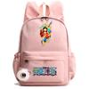 Anime One Piece Backpack Teenager Girl Boy Backpack Schoolbag Back To School Bookbag Men Women Leisure Travel Bag Daily Bag