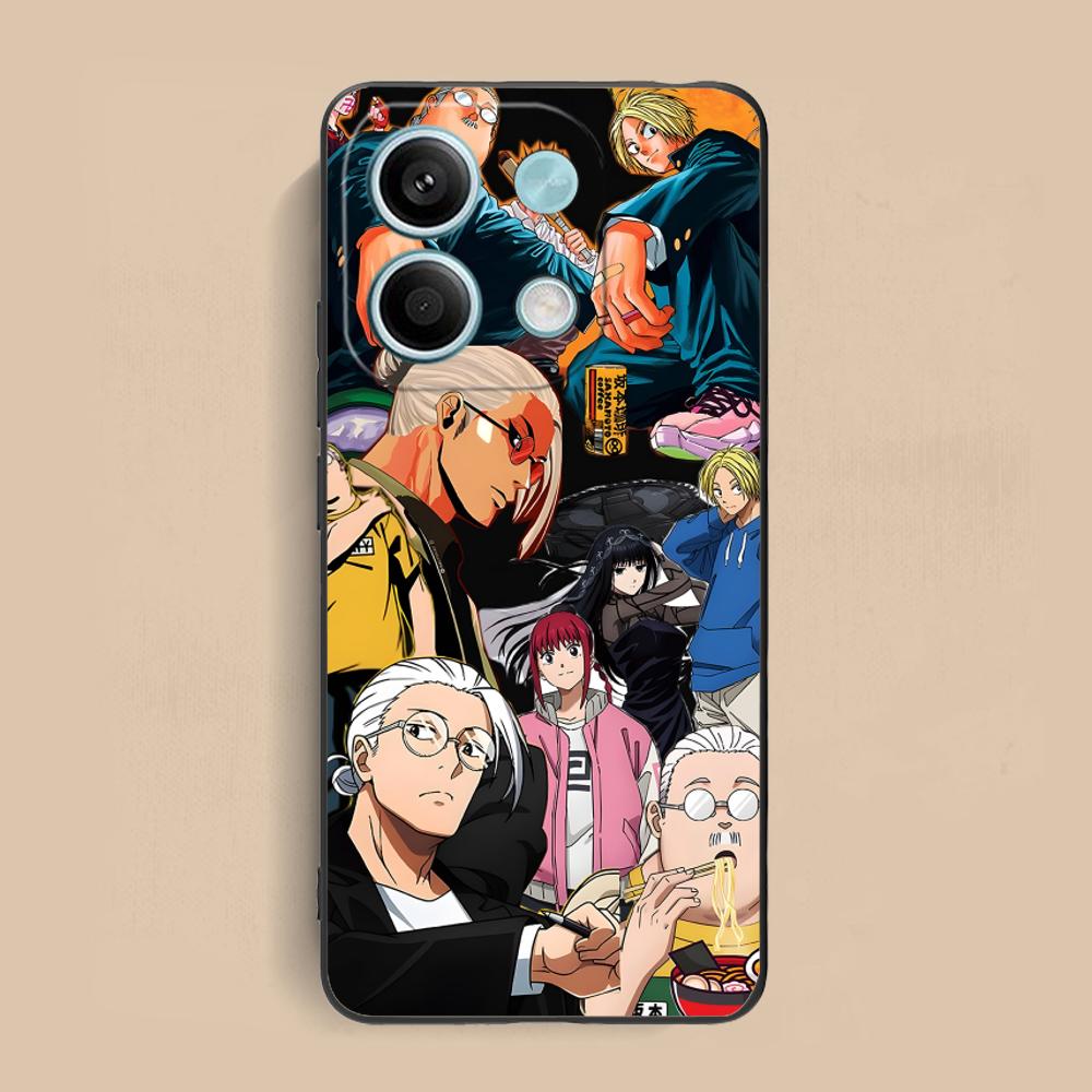 Sakamoto Days Mobile Phone Case for Xiaomi Redmi Note 14 13 12 11 S Pro Plus 4G 5G Colorful Printing Cover Pretty Luxury Cover