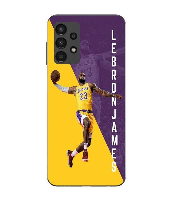 Coque Maniacase Pour Samsung galaxy A13 4g Lebron james Lakers wallpapers