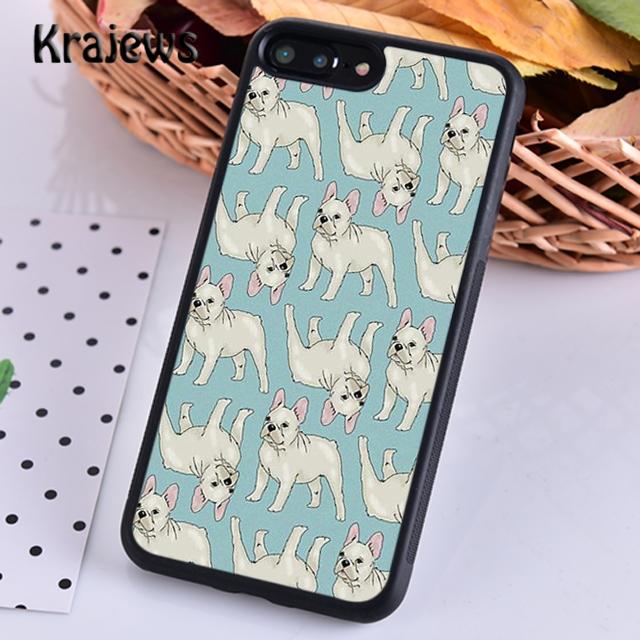 Krajews Masked Frenchie French Bulldog Puppy Phone Case For iPhone 14 5 6s 7 8 Plus XR XS 11 12 13 Pro Max Samsung S21 S22ultra