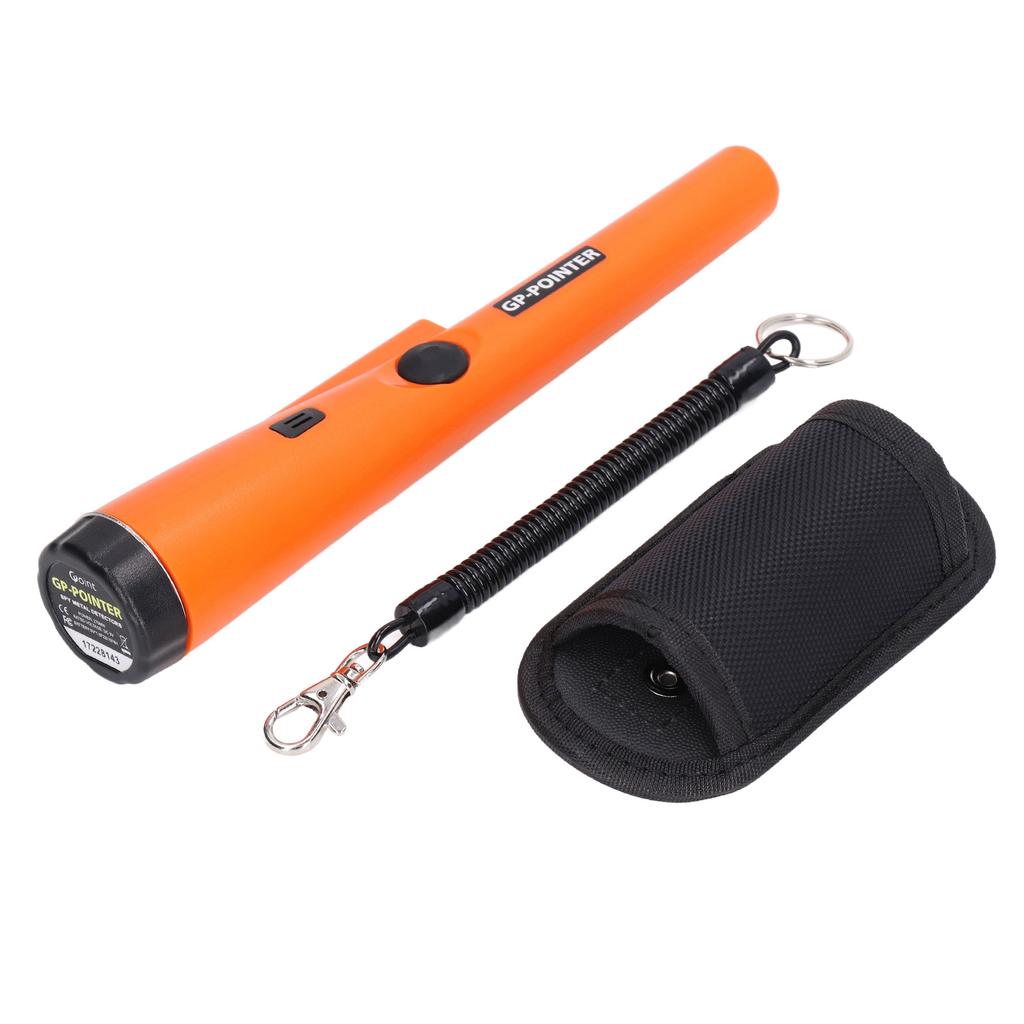 Ручной металлоискатель на 360 градусов, портативный металлоискатель, водонепроницаемый металлоискатель для проверки безопасности