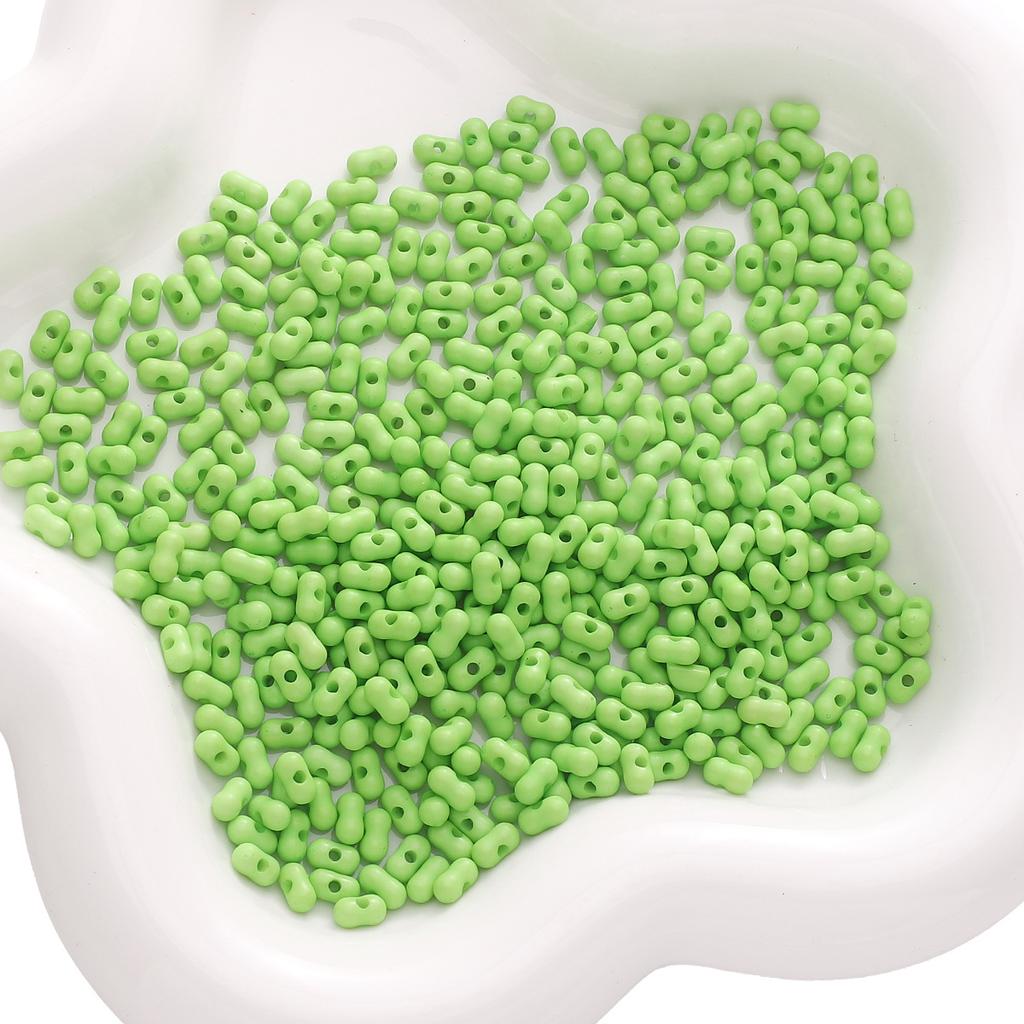 Бусины ручной работы 3x6 мм акриловые однотонные прозрачные арахисовые бусины свободные бусины ручная нить бусины аксессуары для самостоятельного изготовления ювелирные изделия брелок браслет