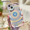 Phone case: 2D flat design suitable for iPhone 18 17 16 15 14 13 Pro protective case, swirl galaxy, perfect Christmas and Halloween holiday gift