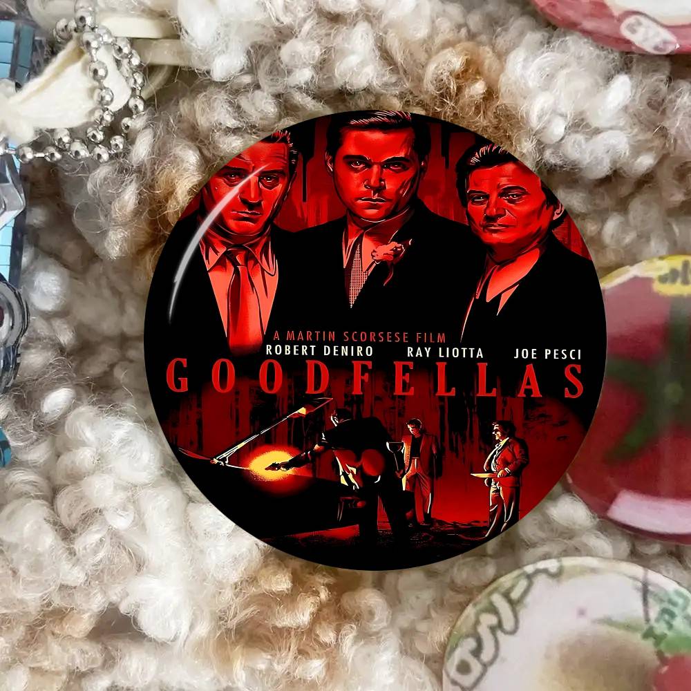 Goodfellas Жестяная Значок-булавка На заказ Аниме Персонаж Старая школа Брошь Мультяшная Значок на воротник Украшение Подарок Фанаты