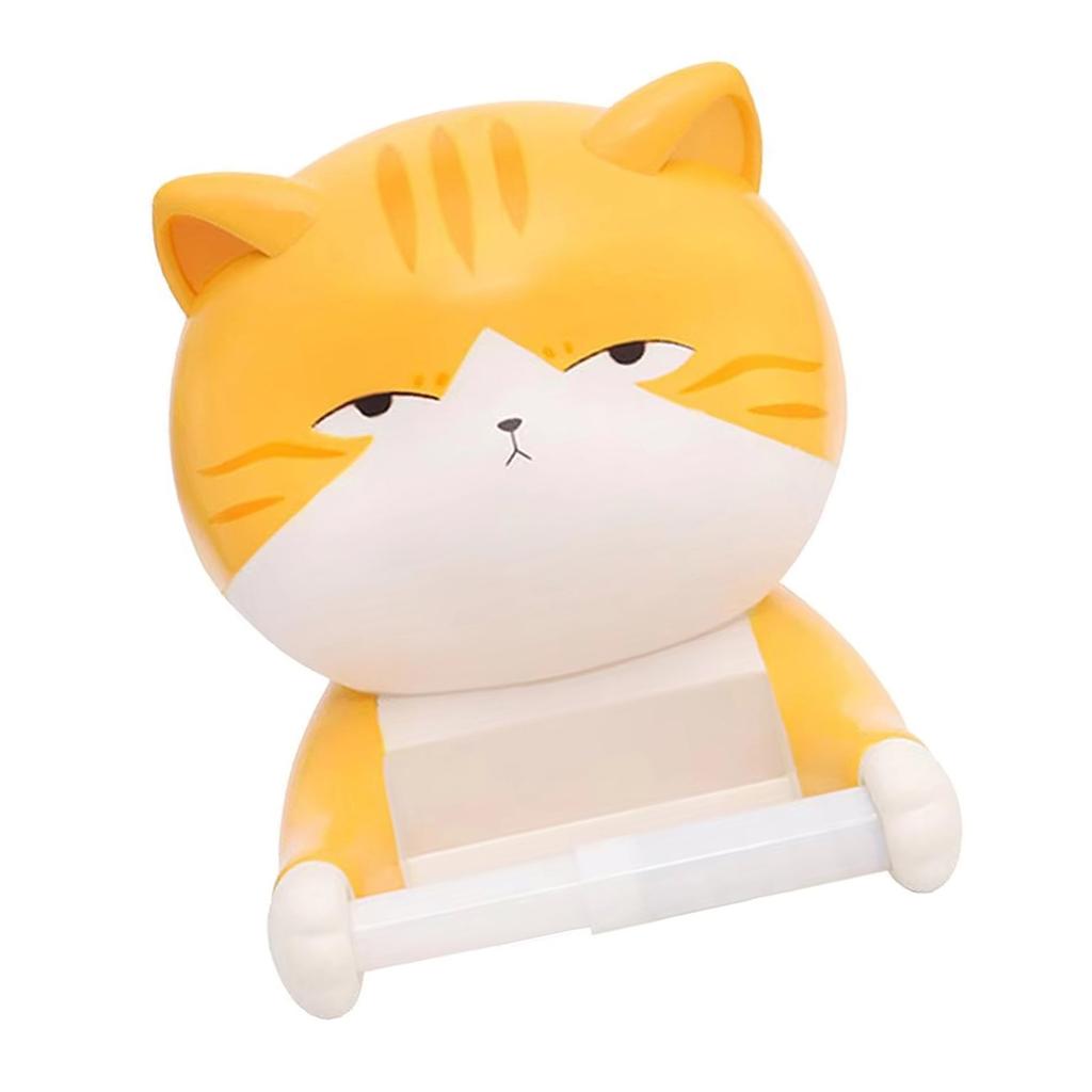 Очаровательный держатель для туалетной бумаги в форме кошки, настенное крепление, вешалка для салфеток на кухне, простая установка, декор для ванной комнаты