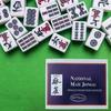 4Pcs Mah Jongg Teaching Card Comprehensive Rules Mahjong Reference Card for Official Competitive Game