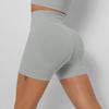 Seamless Yoga Shorts Booty Lifting Push Up Booty Amplify Shorts Women Gym High Waist Shorts Ribbed Workout Fitness Shorts