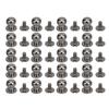 20PCS 9 X 8mm DIY Copper Rivets Round Head Nipple Nail Bag Shoes Accessories for LeatherGun Color 9