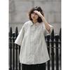 Новая ретро-рубашка для летней мужской одежды, свободный и нишевый дизайн для студентов, забавный мужской топ для верхней одежды