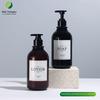 Бутылка с круглым плечом из ПЭТ для лосьона, шампуня и мыла для рук - 300 мл/500 мл