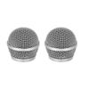 Microphone Grill Head Microphone Grille Ball Head Cover Parts Accessory Replacement Metal Microphone Mesh Head Diy Parts Accessory For Shure Beta58A