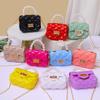 Fashion Kids PU Leather Crossbody Bags Girls Heart Shoulder Bags Children Mini Coin Purses Jelly Bag Kids Handbag Gifts