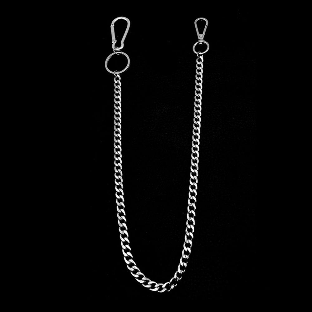 Unisex Jeans Long Chains Big Ring Punk Metal Belt Chain Wallet Chain Trousers Chains Key Chains