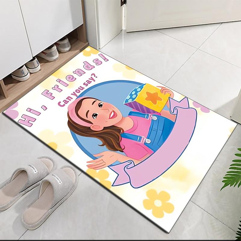 Ms. Rachel Printed Carpet, for Office Chair Living Room Bedroom Kitchen Room Decor Gifts.