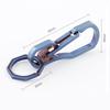 Титановый многофункциональный брелок-крючок EDC инструмент подшипник 50 кг брелок для пеших походов кемпинга на открытом воздухе (синий)